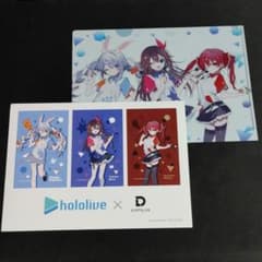 hololive×DARTSLIVE　A5クリアファイル&ステッカーセットのサムネイル