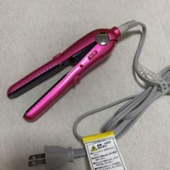コンパクトなヘアアイロン　海外使用可能のサムネイル