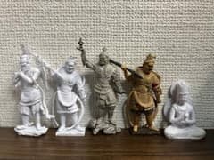 和の心　仏像　弐　執金鋼神立像 迦楼羅像 大日如来像 多聞天像など5体セットのサムネイル