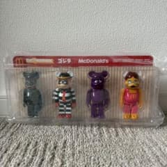 【未開封品】BE@RBRICK ゴジラ マクドナルド 4体セットのサムネイル