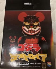 BE@RBRICK ゴジラ vs デストロイア 400% 100% 新品のサムネイル