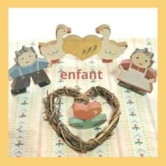 美品・かわいい✨】アンファン♡ インテリア小物 enfant カントリー