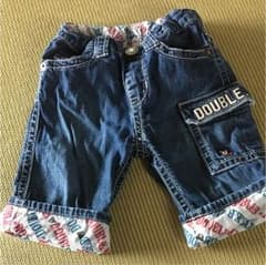 ダブルビー デニム ハーフパンツ サイズ 100のサムネイル