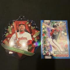 ホセ・ラミレス オーナメントカード & トラビス・バザーナ グリッターのサムネイル