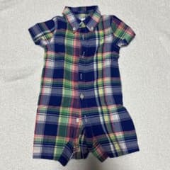 Ralph Lauren チェック柄 ロンパース 6Mのサムネイル