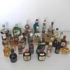古酒 ミニボトル ウィスキー リキュール など まとめて 40本セット