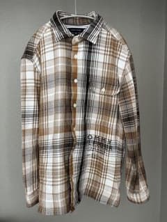 TOMMY HILFIGER ブラウン チェック シャツのサムネイル