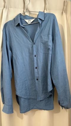 米津玄師着用SUNSEA JOHNNY D.LINEN SHIRTS/BLUEのサムネイル