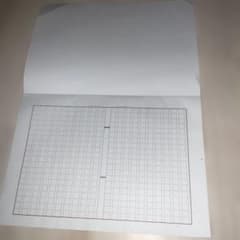 原稿用紙 縦書き 20x20マスのサムネイル