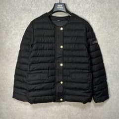 美品✨タトラス スピノサ ノーカラー ダウンジャケット 03 ブラック