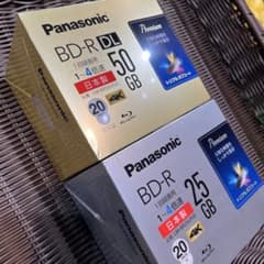 新品未開封Panasonic BD-R DL 25.50GB 4K対応のサムネイル