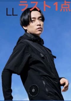 【完売品】ワークマンZERO STAGE 半袖 空調服 ブラック LLのサムネイル