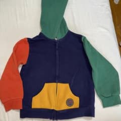 キッズ 男の子 クレイジーカラー パーカー ジップアップのサムネイル