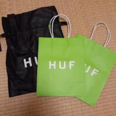 HUF メンズショップ袋　ショップ　紙袋　不織布袋　ショップバック　プレゼントのサムネイル