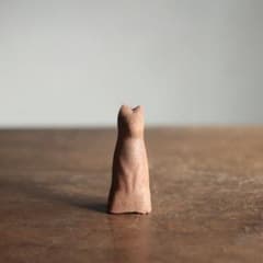 古い 今戸焼 鉄砲狐 No.7 郷土人形 民芸 古道具 アンティーク オブジェ