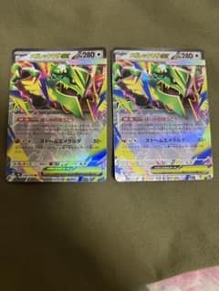 ストームエメラルダ　メガレックウザEX 058/076 RR 2枚セットのサムネイル