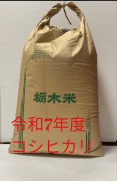 令和7年度　京都府産　コシヒカリ自家生産　説明欄必読　精米済みのサムネイル
