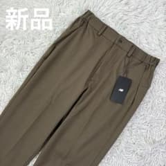 【新品未使用品】new balanceスリムテーバードパンツ　ブラウンSサイズ