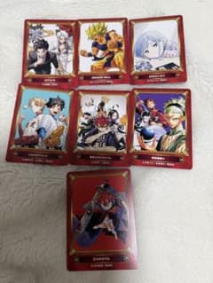 非売品‼️アニメイト ジャンプフェアカード7枚セット - メルカリ