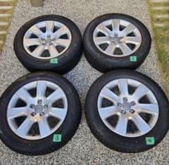 アウディ　中古ホイール4本セット（スタッドレスタイヤ付） 楽天市場】Audi A3 中古 ホイール（ホイール穴数5）（スタッドレス