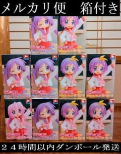 【１０体】未開封 らき☆すた　Vivitフィギュア まとめ売り 10体】最終値下 未開封 らき☆すた Vivitフィギュア まとめ売り