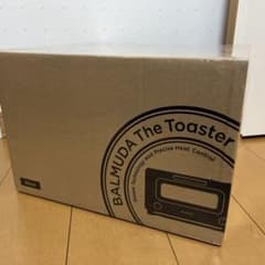 新品未開封　BALMUDA K05A-BK BLACK トースターのサムネイル