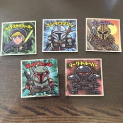 スターウォーズ ビックリマンシール 5枚セットのサムネイル