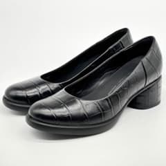 美品 ecco エコー Sculpted Lx 型押し レザー パンプス 37 美品 ecco エコー Sculpted Lx 型押し レザー パンプス 37 - メルカリ