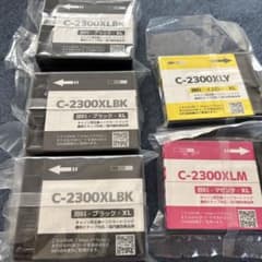 ガ*ロ様 C-2300XLBK ブラック XL インクカートリッジ 3色セットのサムネイル