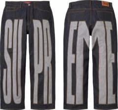 supreme Inset Spellout Baggy Jeanのサムネイル