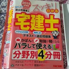 ロン様専用  2015年度版 スッキリわかる 宅建士 TAC出版のサムネイル
