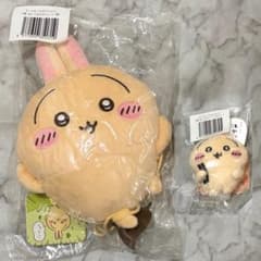 ちいかわ うさぎだらけくじ ぬいぐるみポシェット 蔦 ぬいぐるみバッジ