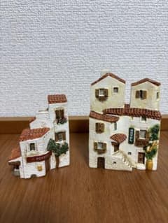 J.Carlton（J.カールトン） ハンドメイド ミニチュアハウス 2点セット