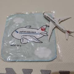 【JAL非売品】JAPAN AIRLINES ミニタオル Boeing787-8