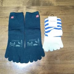 【新品】5本指ソックス 2足セットのサムネイル