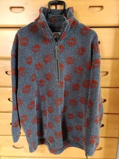 Jack Wolfskin フリース プルオーバー 総柄（古着）のサムネイル