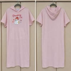 【美品】mofusandパジャマ ルームウェア　パーカーワンピースM〜Lのサムネイル