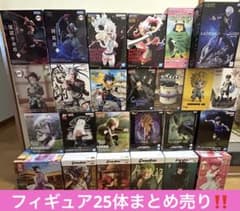 25体のフィギュアまとめ売り フィギュア25体まとめ売り‼️ワンピース NARUTO 鬼滅の刃 など - メルカリ