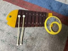 ちぃたさま専用！！！ボーネルンド　木琴／タンバリン　セットのサムネイル