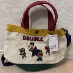 DOUBLE 刺繍キャラクター トートバッグのサムネイル