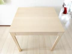 EKEDALEN エーケダーレン IKEA 伸縮式テーブル バーチ80×70cmのサムネイル
