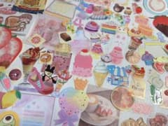 シールまとめ売り 食べものモチーフのサムネイル