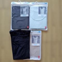 UNIQLO AIRism キッズ タンクトップ 140cm 3枚セットのサムネイル