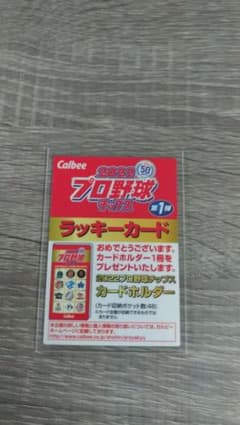 2022 プロ野球チップス第1弾　ラッキーカードのサムネイル