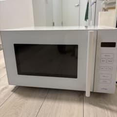 ★全国送料込/単機能電子レンジ/ホワイト/使用期間1年のサムネイル