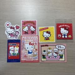 ハローキティ カードセット シール付きのサムネイル