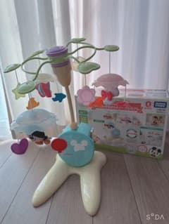 メロディーいっぱい♪やわらかガラガラメリー♡ディズニーのサムネイル