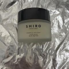 【新品未使用】shiro スパークルホリデー ヘアバーム　巾着付き 新品未使用】shiro スパークルホリデー ヘアバーム 巾着付き - メルカリ