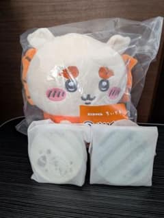 치이카와 에니마이 복권 시서 봉제인형과 콩접시 세트