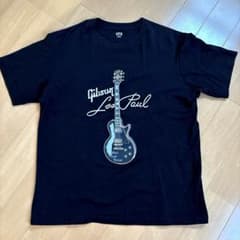 UNIQLO UT Gibson Les Paul Tシャツ 黒　Lサイズのサムネイル